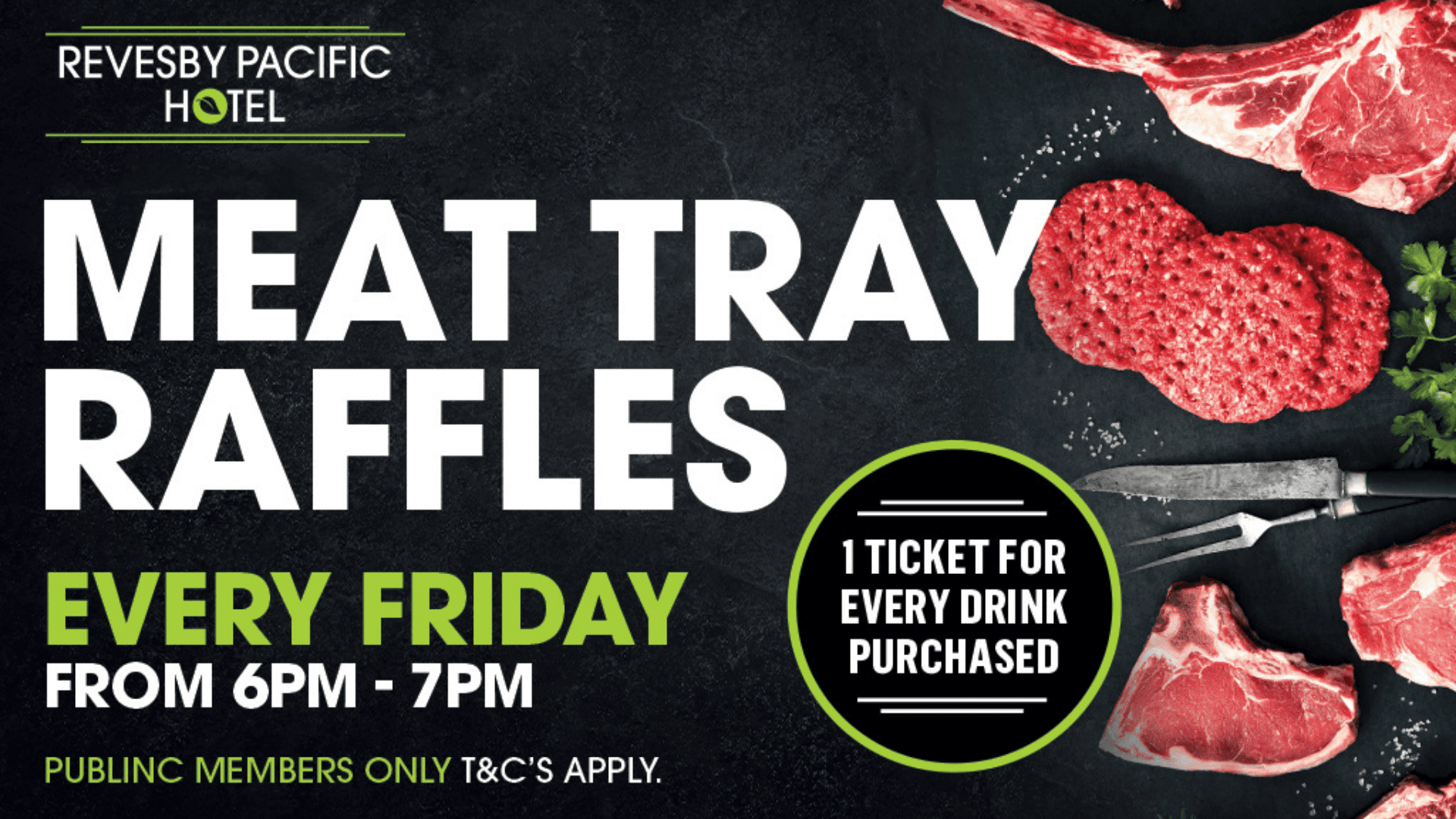 Meat Raffle Fridays
