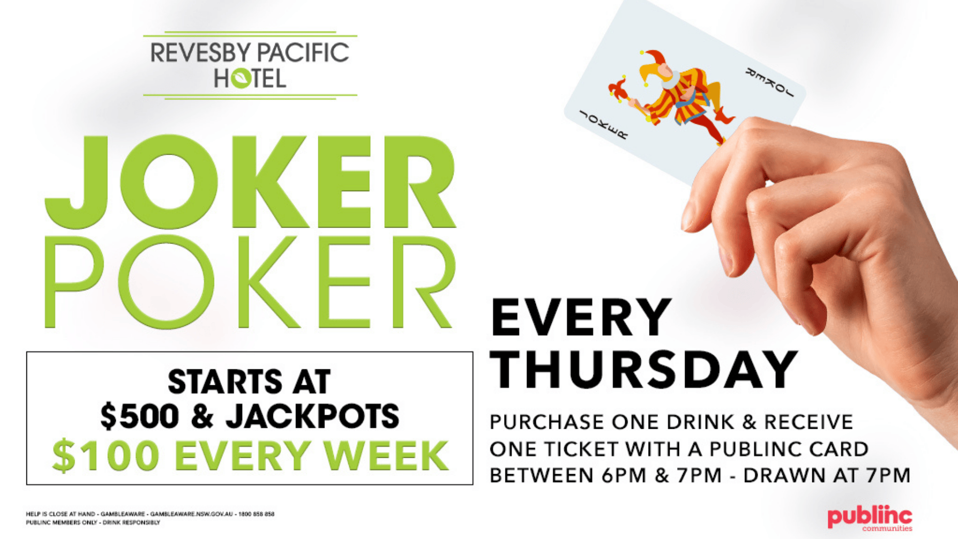 Joker Poker Thursdays